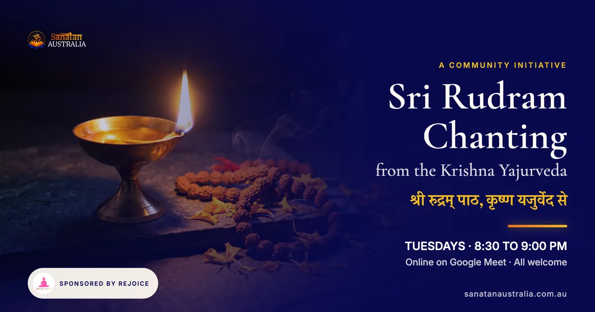Sri Rudram Chanting from Krishna Yajurveda